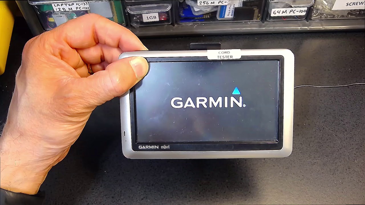 Tutorial on how to calibrate the screen in a Garmin Nuvi 1300, 1350, 1390, 1400, 1450, 1490 GPS