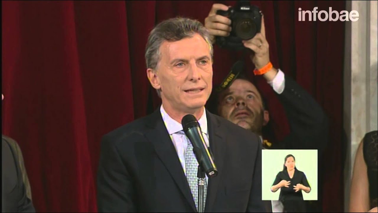 Jura de Mauricio Macri - Presidente de la Nación Argentina
