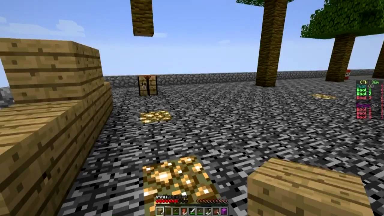 Minecraft: Capture the Wool w/Mitch, Jerome and Ryan!