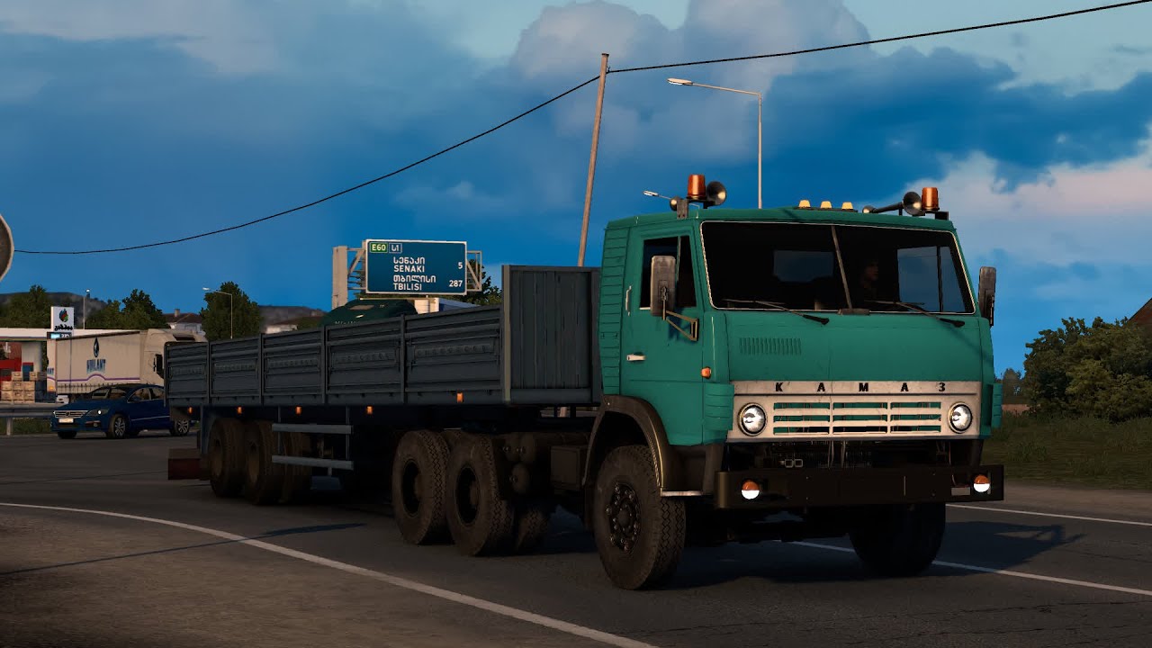 2180 / ЕTS2 1.57 / КАМАЗ 5410 / КАМАЗ в ремонте - я на подработке)))