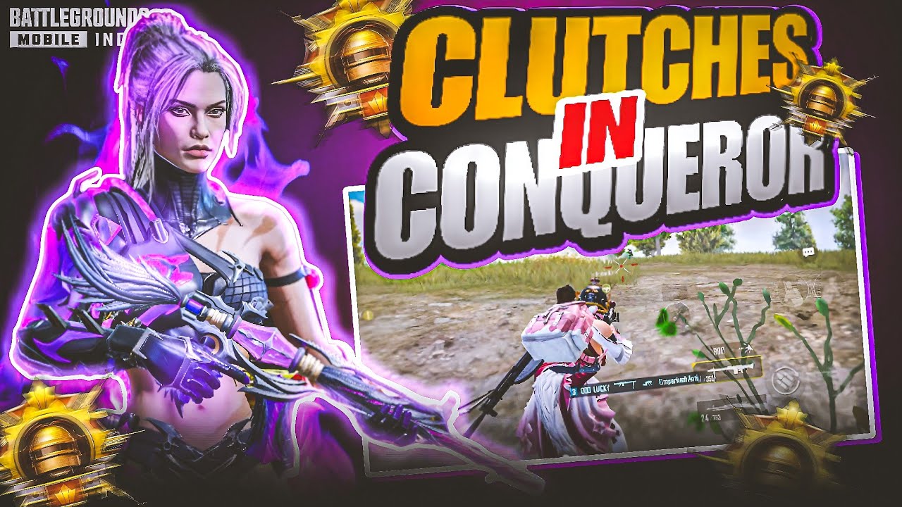 Faster then Jonathan Gaming ?? Dominating Conqueror Lobby in Solo vs Squad | BGMI Gameplay