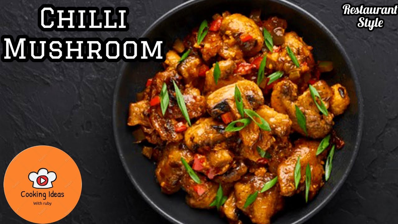 Hot & crispy Chilli Mushroom delight | Quick, easy & flavorful chilli mushroom fiesta | Step by step