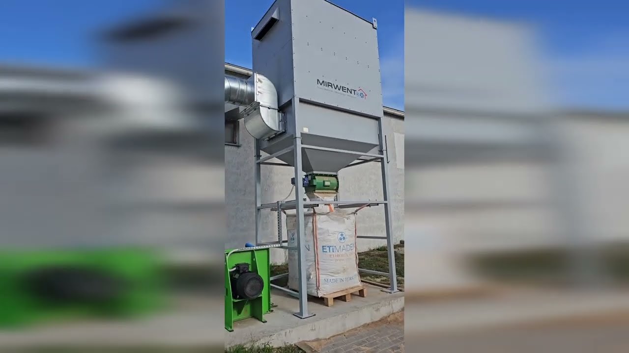 Instalacja odpylająca do trocin / MIRWENT