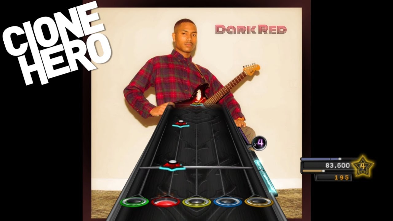 Clone Hero- Dark Red