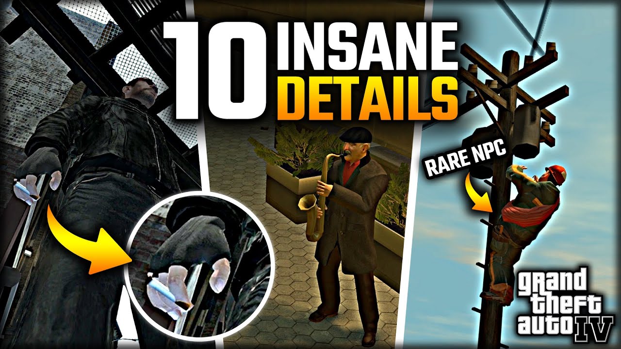 10 Insane Details in GTA 4 Most Players Never Noticed