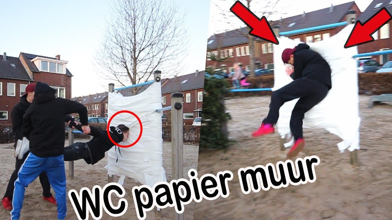 DOOR 500 LAGEN WC PAPIER MUUR RENNEN! | TWIGGERZ