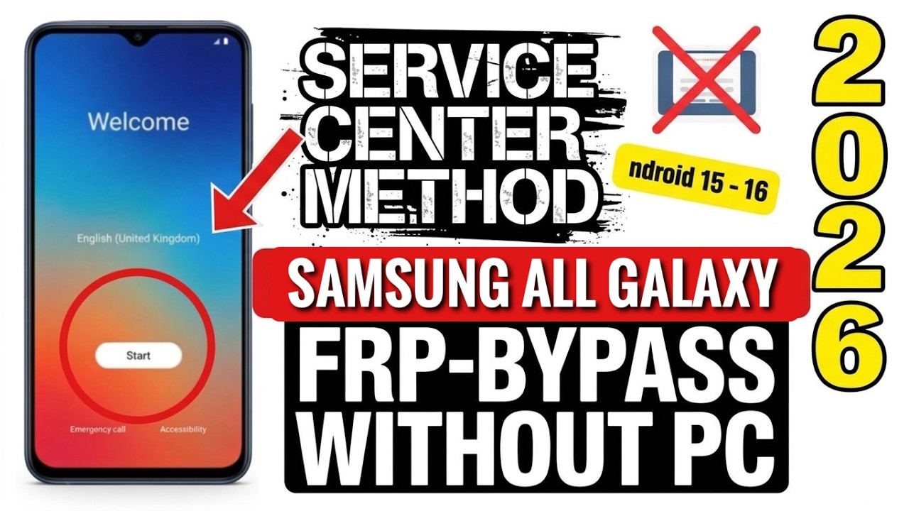 Новый способ обхода FRP на Samsung Android 14/15/16 (обновление 2026) | Все патчи безопасности ра...