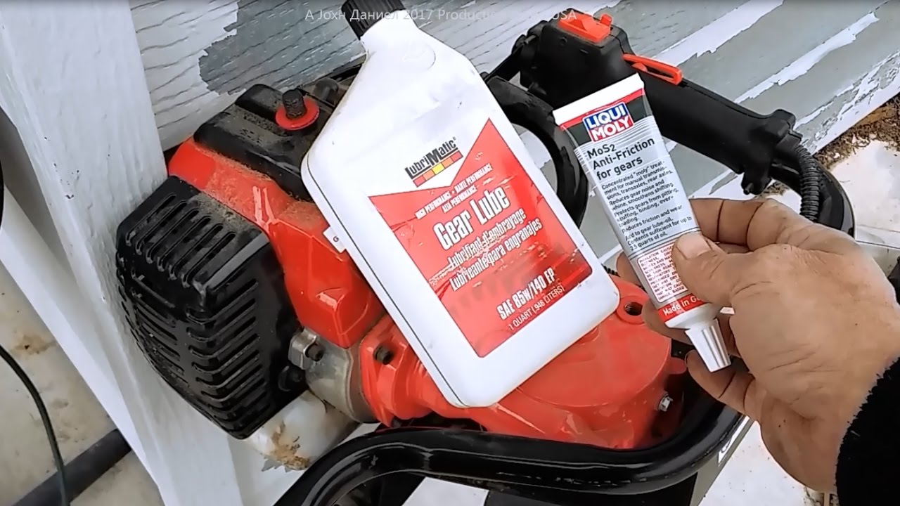 Harbor Freight Gas Auger , DIY Gear Box Servicing