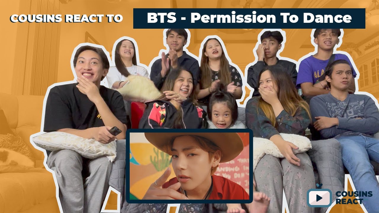 COUSINS REACT TO BTS (방탄소년단) 'Permission to Dance' Official MV