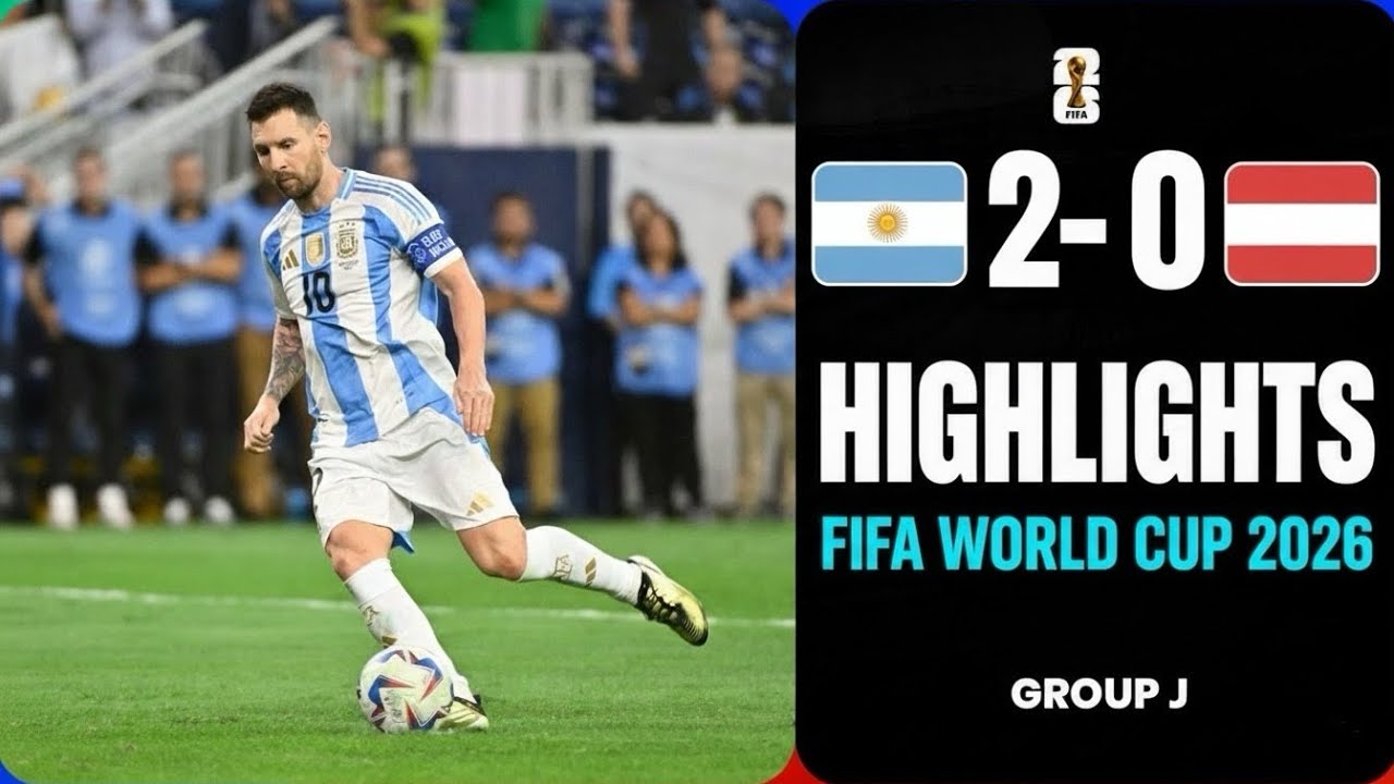 Highlights | Argentina 3-0 Algeria | FIFA World Cup 2026 From The Stands. 