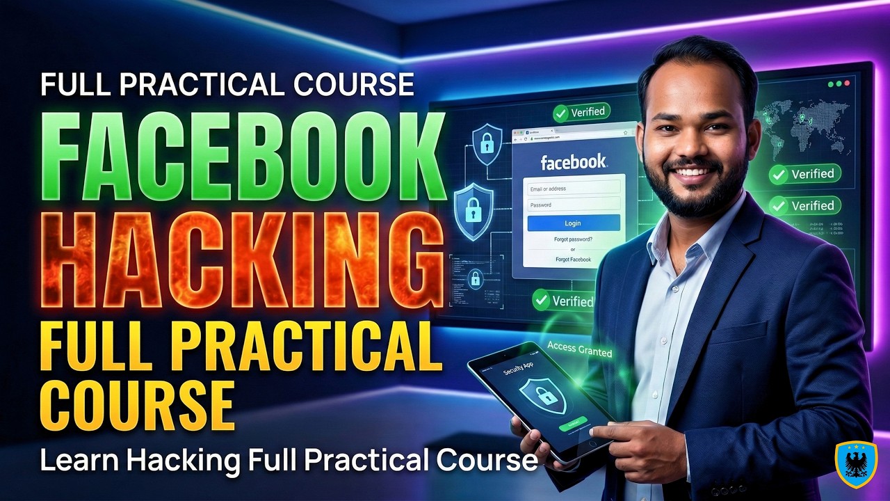 Facebook Hacking Full Practical Course 2026 | Real Methods Exposed + 100% Account Protection