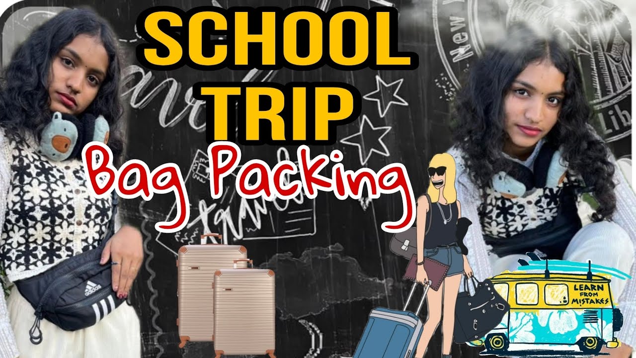 |💫 BAG PACKING🎒🧳  |🏫💥For School Trip🚌| #LitZz Cave🌷| #bag packing🧳 | # 12th trip✨| #malayalam |