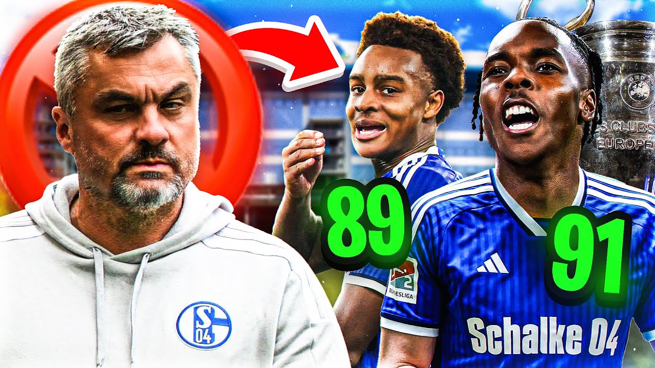 Schalke 04 Sprint to Glory nach THOMAS REIS ENTLASSUNG...❌ EA FC24 Karriere