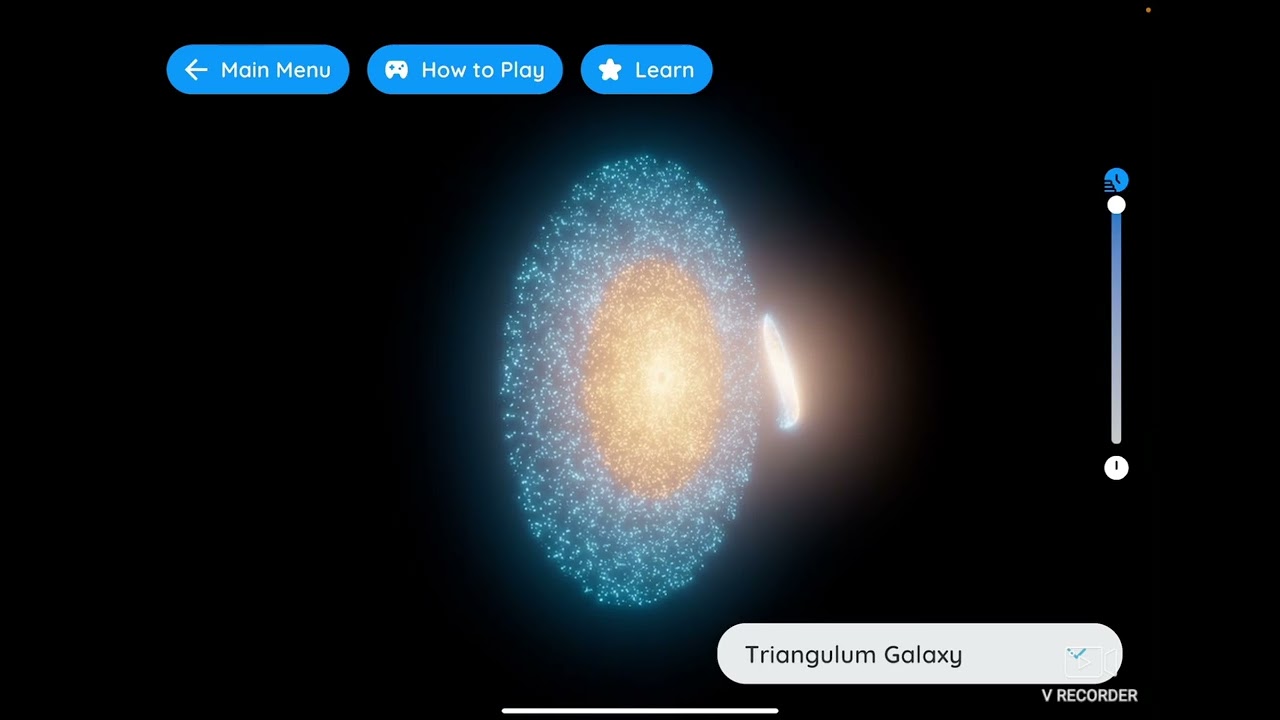 Triangulum galaxy + Andromeda galaxy
