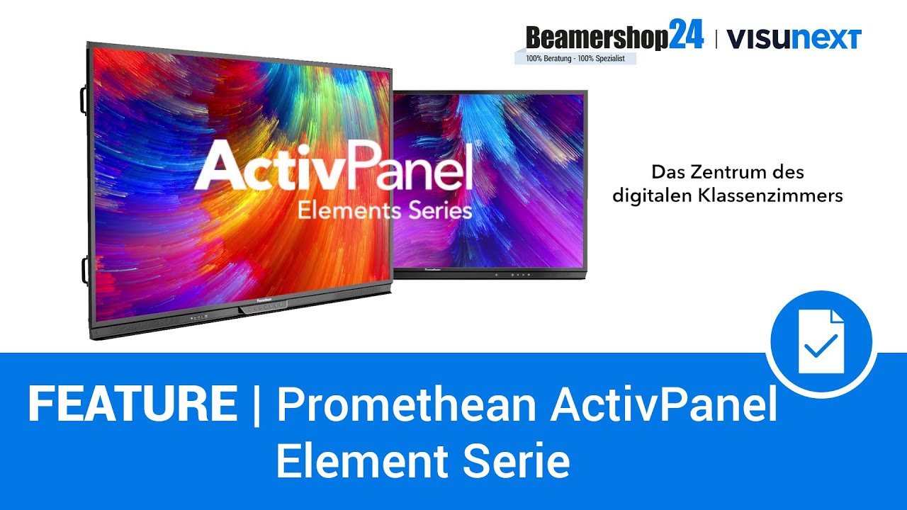 FEATURE | Promethean ActivePanel Element Serie - Perfekt f&uuml;r Schulen