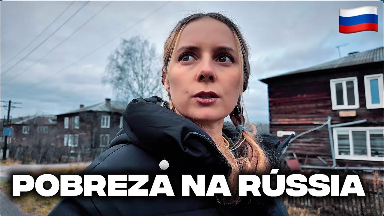 CHEGUEI EM UM BAIRRO POBRE NA RÚSSIA. Realidade triste que ninguém conhece 🇷🇺