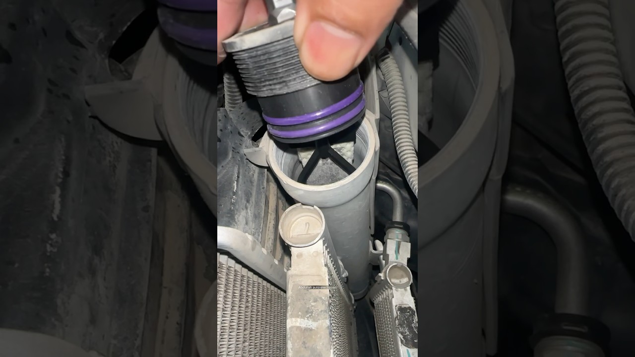 AC Condenser Filter Removal #automobile