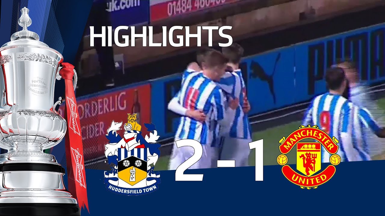 Huddersfield Town vs Manchester United 2-1, FAYC 5 goals and highlights