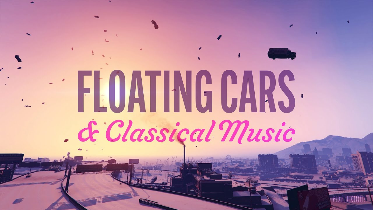 Floating Cars of Los Santos [GTA5 Mod Gameplay Ambience ASMR]