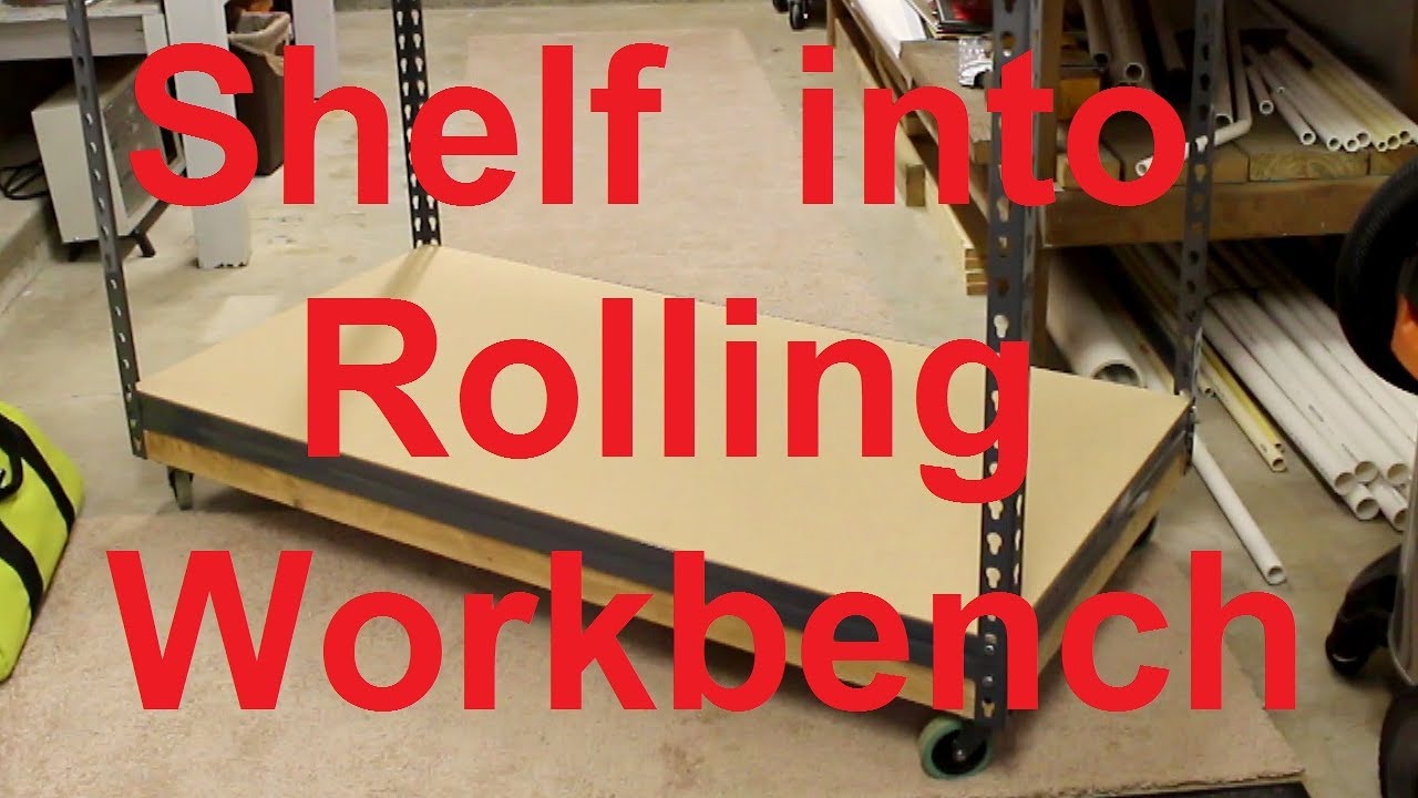 Simple Workbench from a Shelf