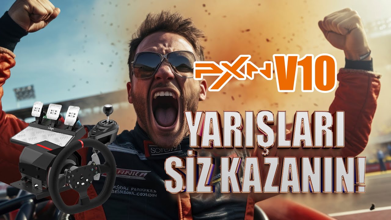 PXN V10 Direksiyon Seti İnceledik I  Namı Diğer G29 Katili ! Ürün İnceleme Test Video'su