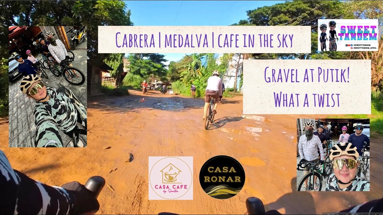 CABRERA | MEDALVA | CAFE IN THE SKY - Gravel at Putikan Ride | Bike Vlog #38