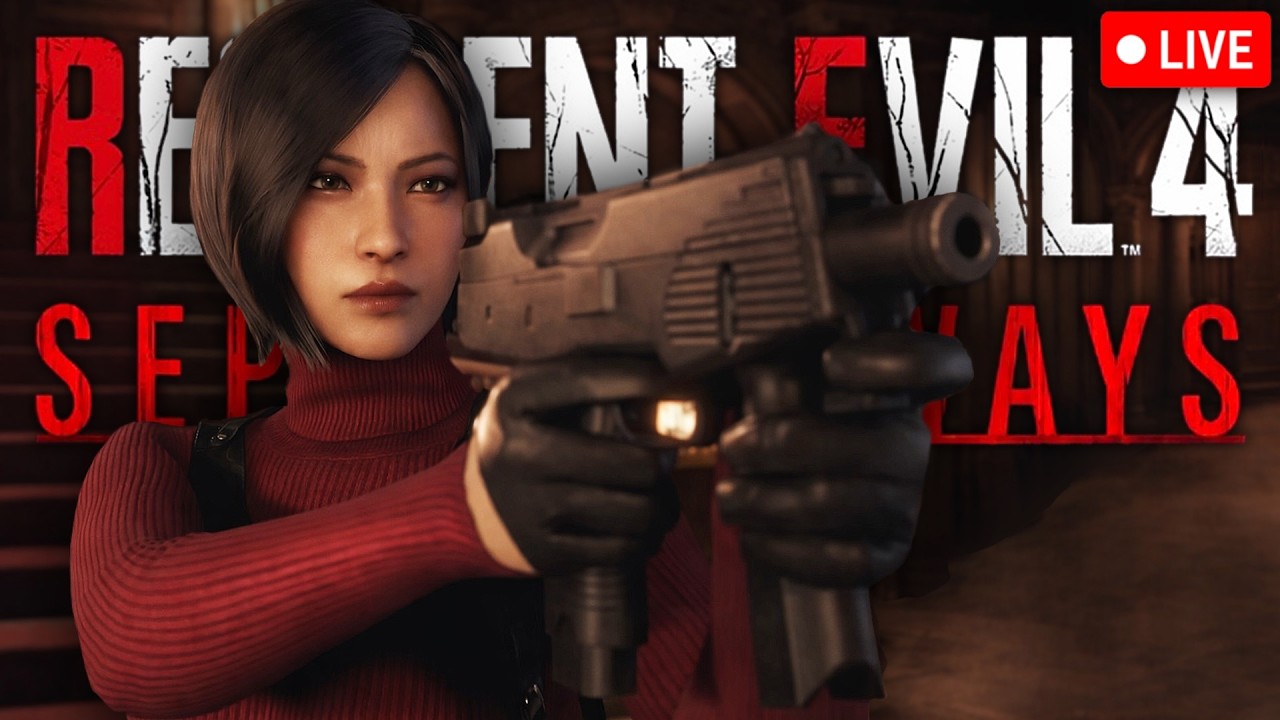 FIRST TIME PLAYING SEPERATE WAYS DLC RE4