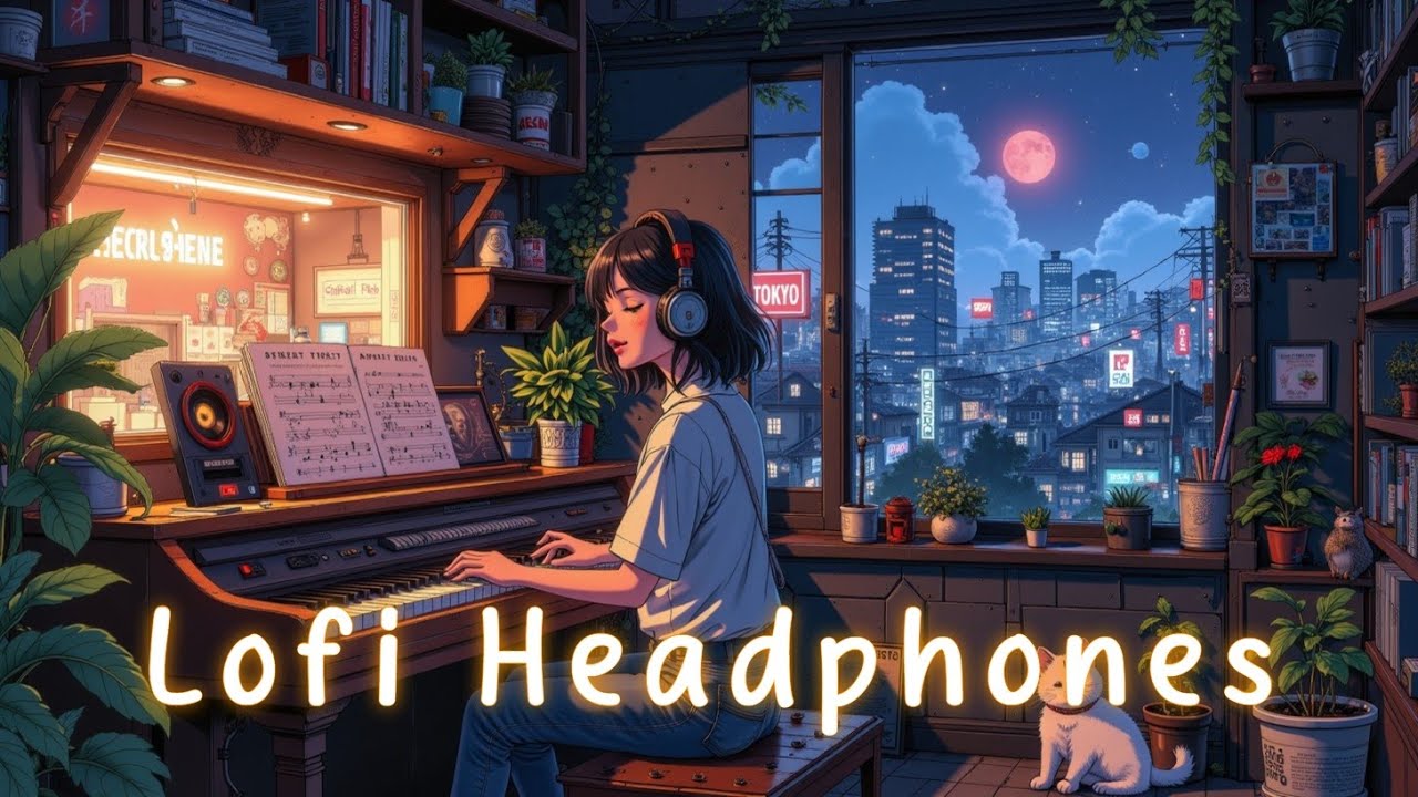Концентрация Лофи 🎧 Глубокая Учеба, Работа, Фокус [Чилл Лофи Хип-Хоп Ритмы Городская Ночь Аниме]