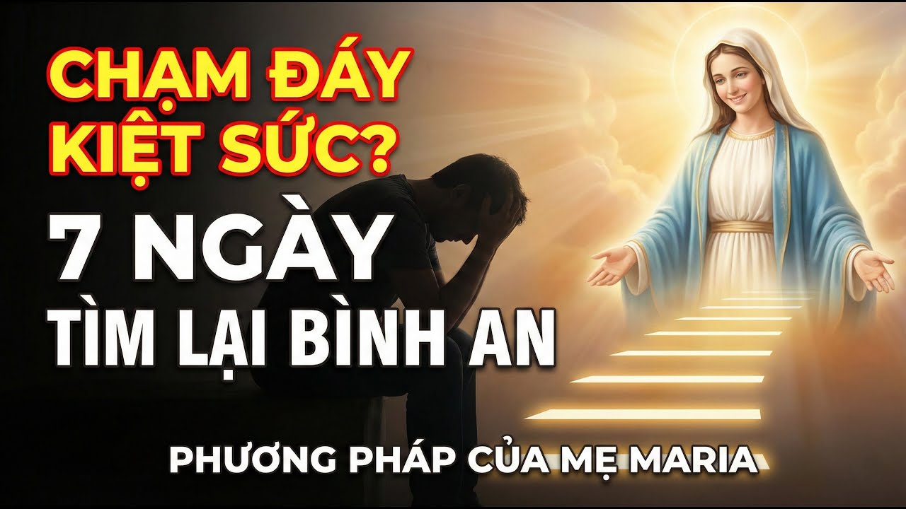 7 Ngày Tìm Lại Bình An Phương Pháp Của Mẹ Maria Cho Người Đang Chạm Đáy Kiệt Sức