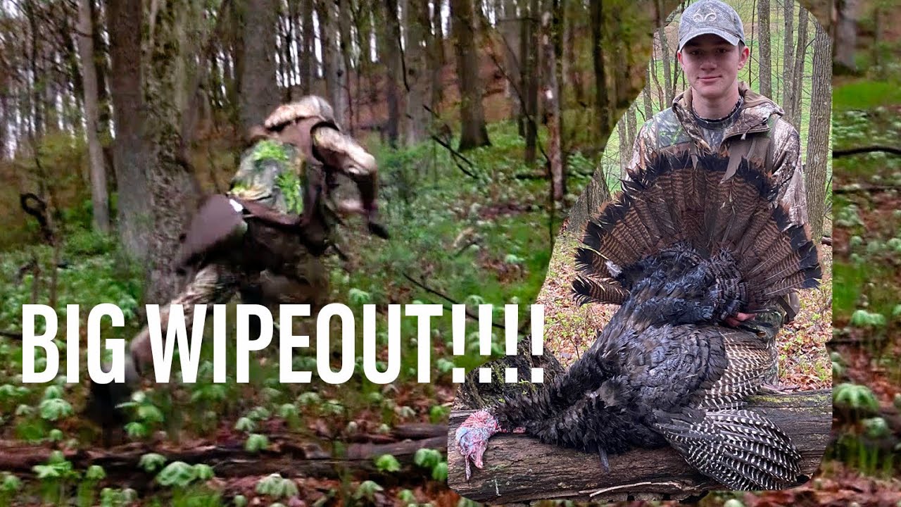 Kayden’s First Turkey (HUGE FALL!!)