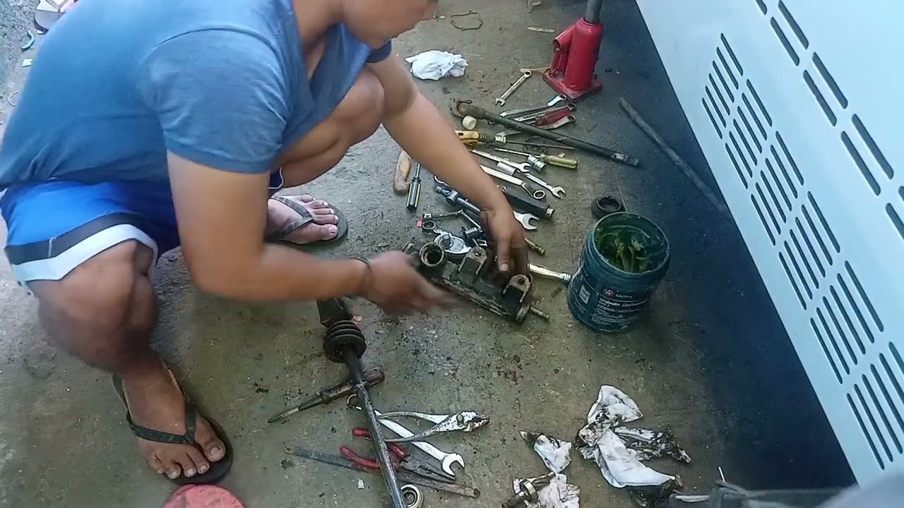 Lagutok kapag lubak|Suzuki multicab rack and pinion bushing@tamjunsvlog