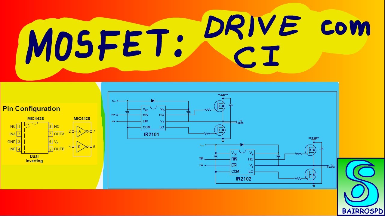 MOSFET: Driver Com circuito Integrado