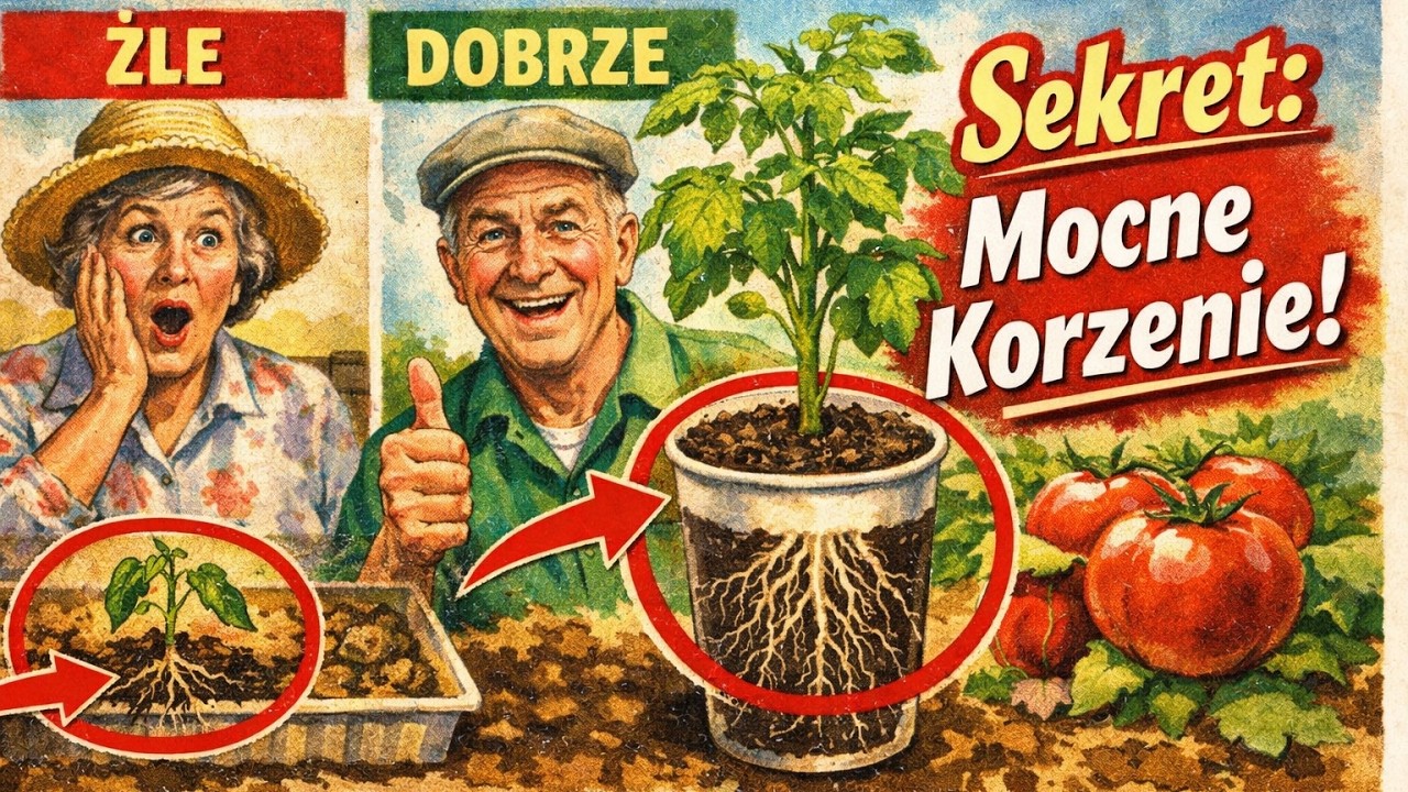 KORZENIE POMIDORÓW BĘDĄ POTĘŻNE! Siej tylko w ten sposób - prosto do kubków. Bez pikowania i proble