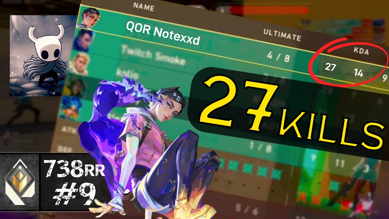 QOR Notexxd just HARD CARRIED the Legend Himself! [NA] #MatchMVP