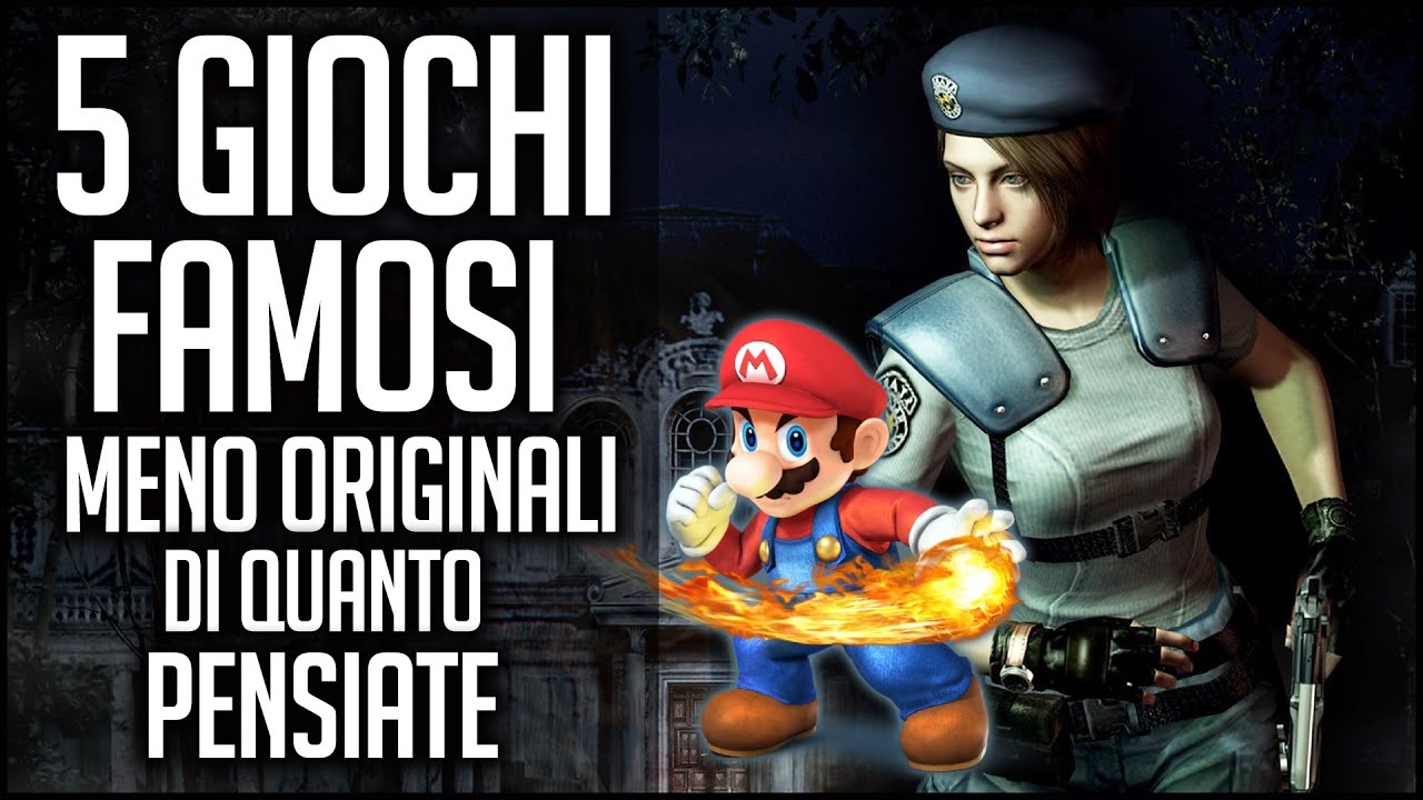 5 GIOCHI FAMOSI CHE in realtà HANNO COPIATO da altri
