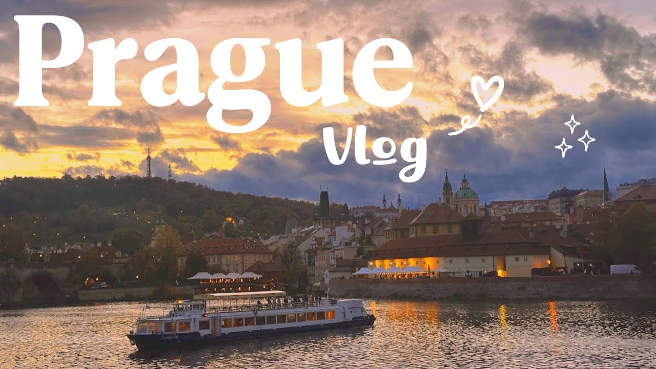 Evening Walk in Prague 🇨🇿| Lennon Wall, Castle View & Old Town Square 