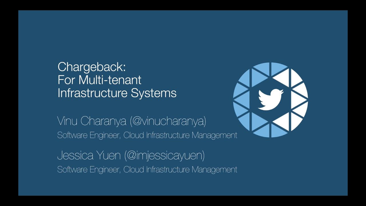 Chargeback for multi-tenant Infrastructure systems