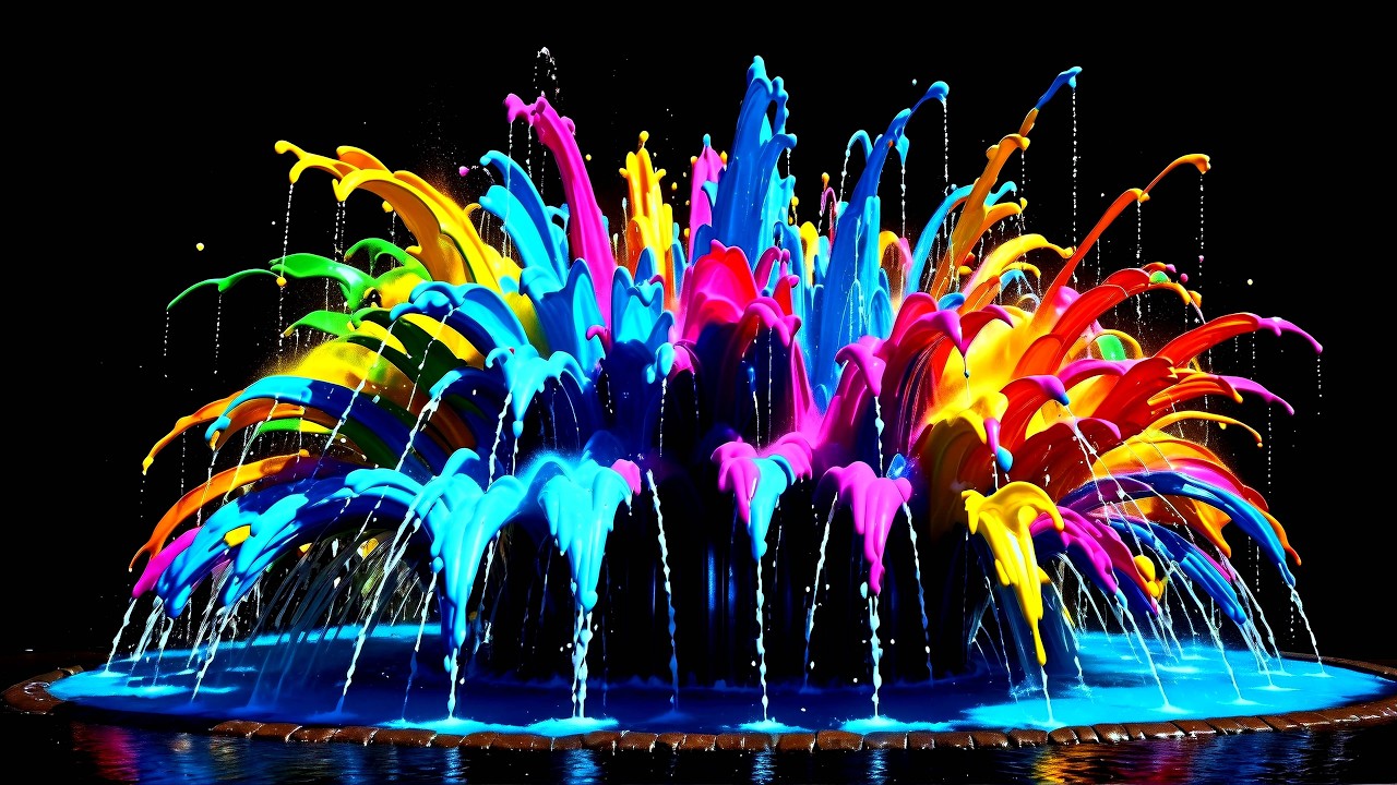 Background Trend • Liquid Abstract Comeback Screensaver