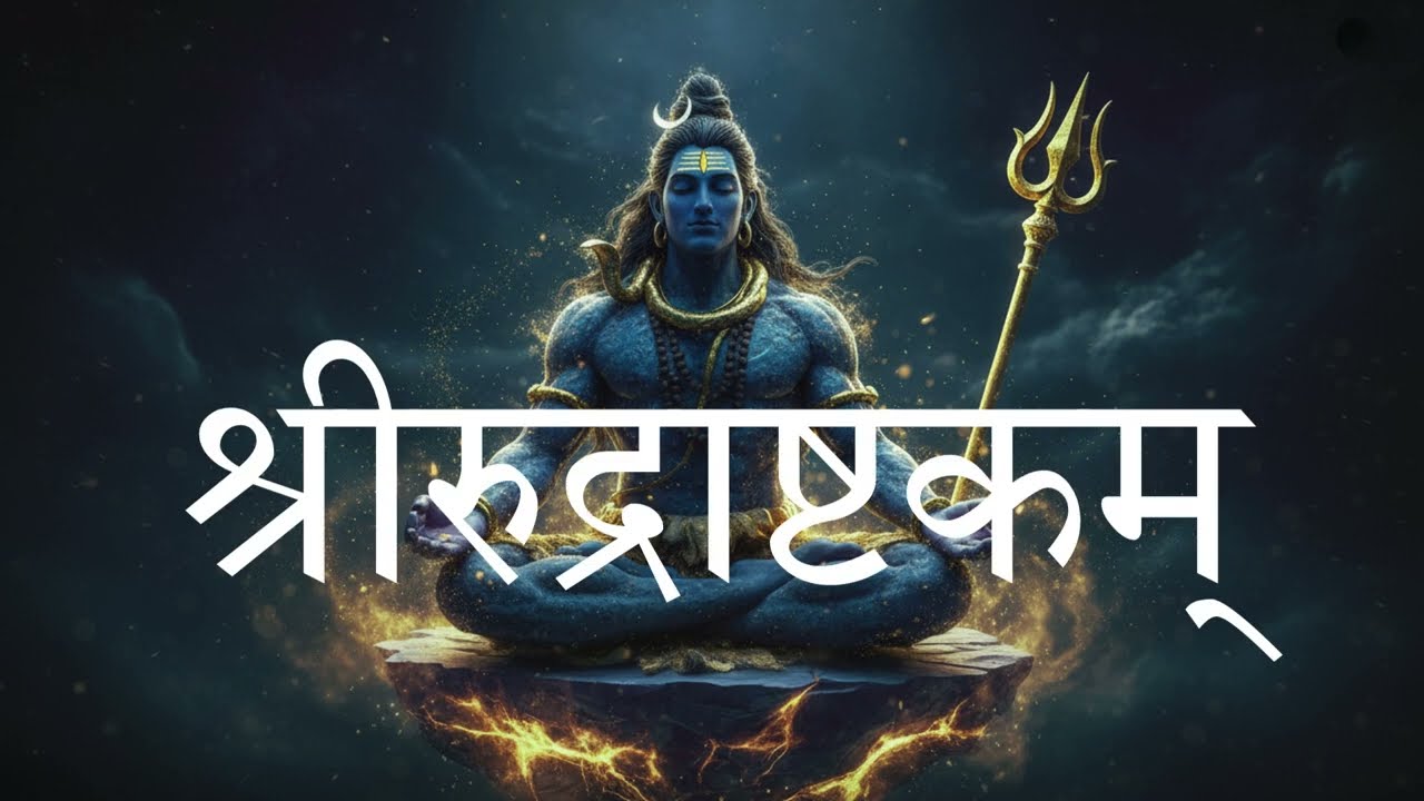 रुद्राष्टकम् पाठ | भगवान शिव का दिव्य स्तोत्र | महाशिवरात्रि विशेष | Rudrashtakam | Powerful Stotram