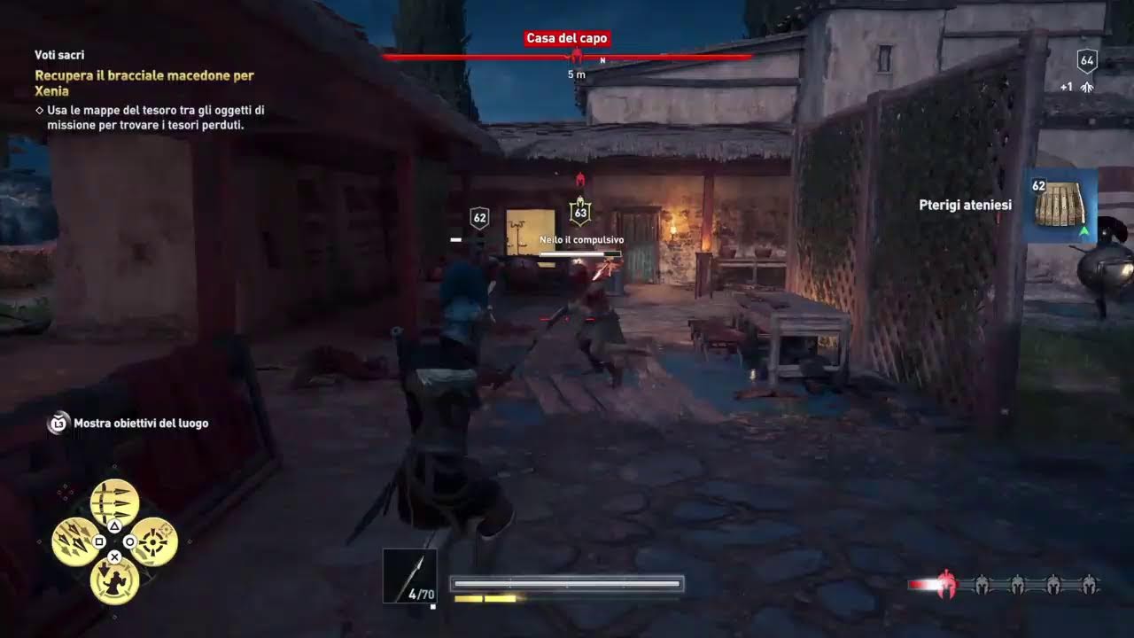 Assassins Creed Odyssey Potenziamo La Lancia Troviamo i Manufatti GamePlay IT.