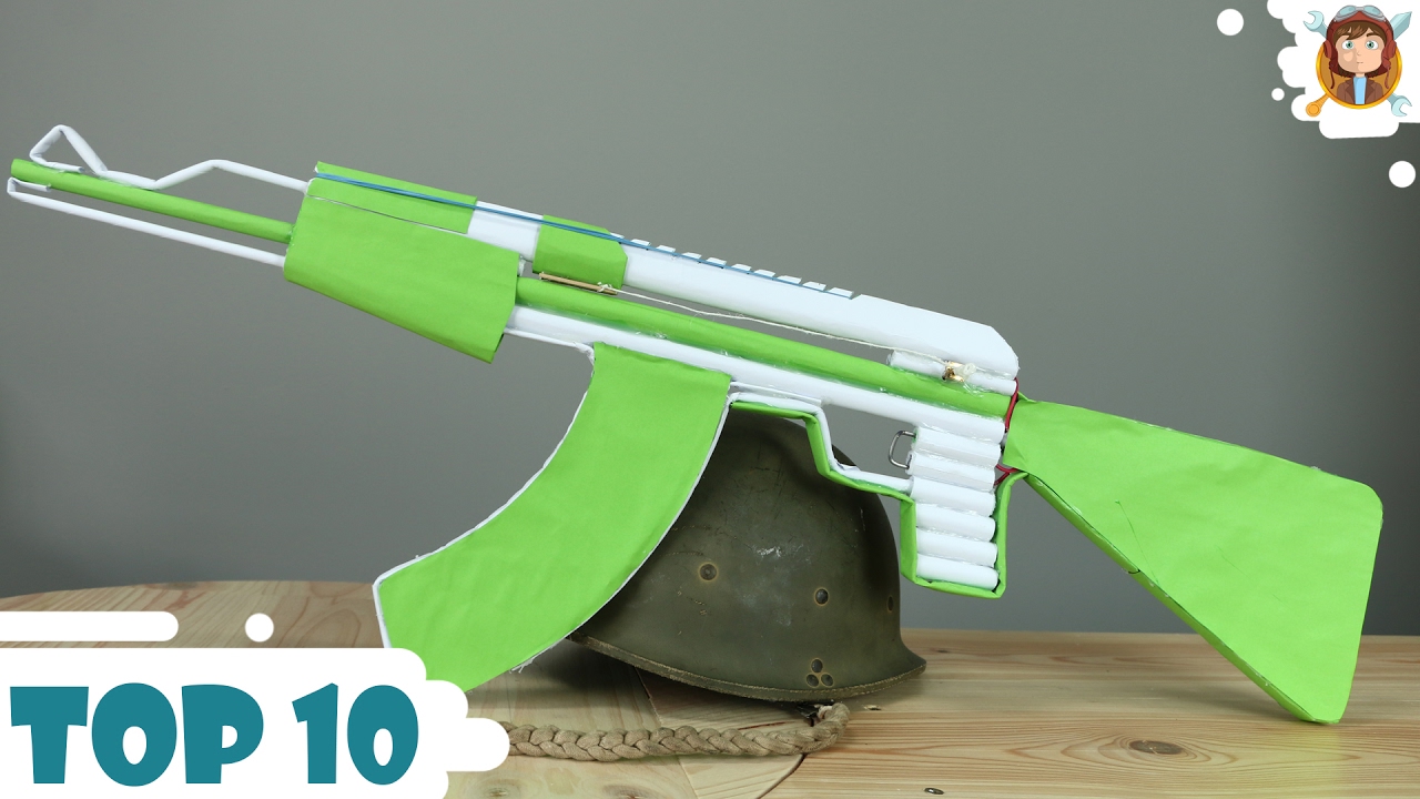 How to make Paper Guns - Car - (Top 10 2016)