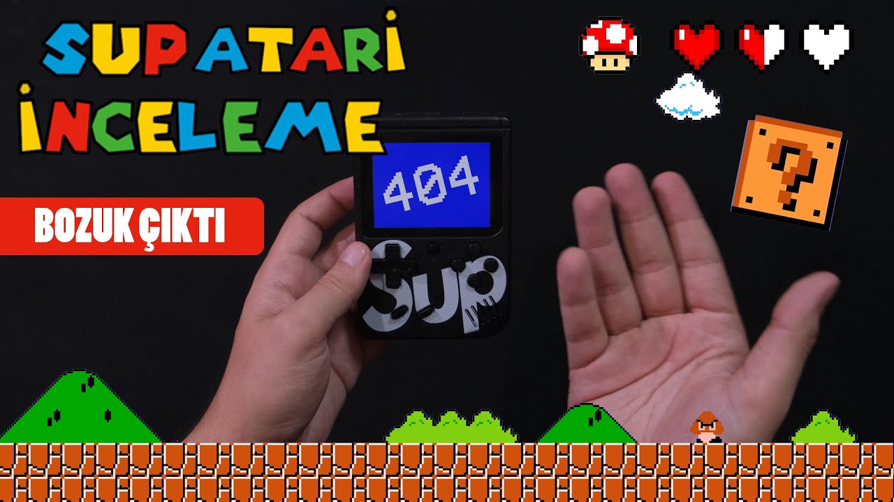 (güya) 400 OYUNLU TAŞINABİLİR ATARİ SUP! - İnceleme ve Deneme Videosu