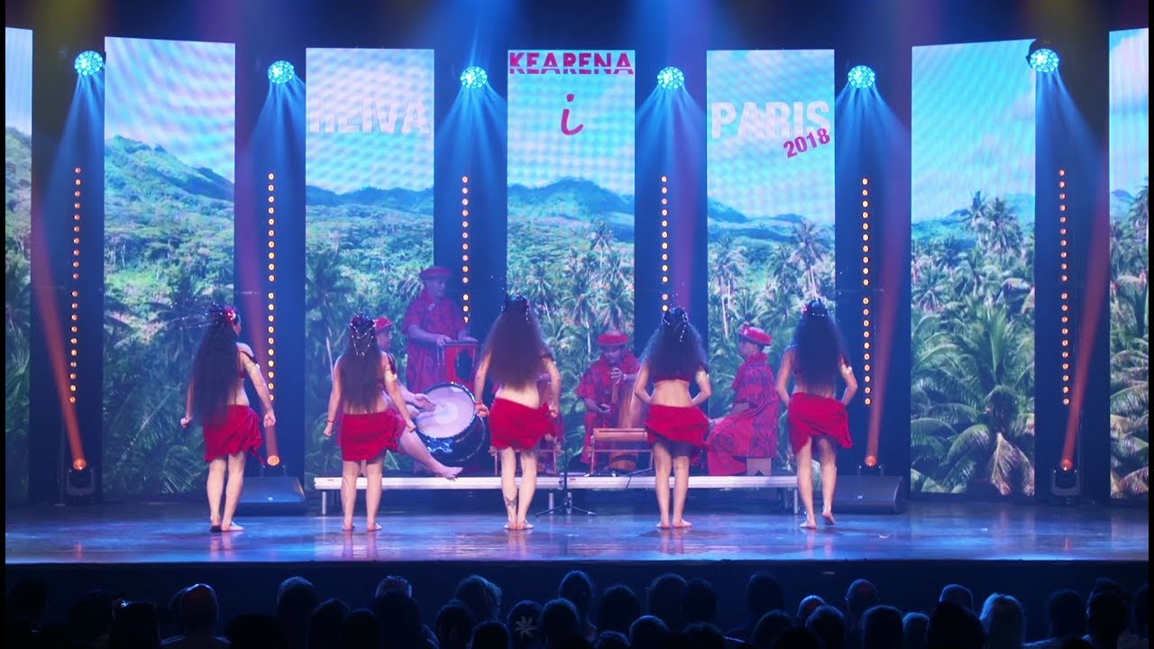 Breizh Polynesia Lorient - 3&egrave;me place Troupe Otea - Heiva i Paris 2018 (Soir&eacute;e d'ouverture)