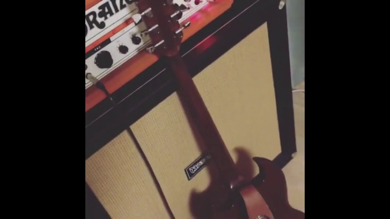 Orange OR120 Matamp 412 Gibson SG 70s