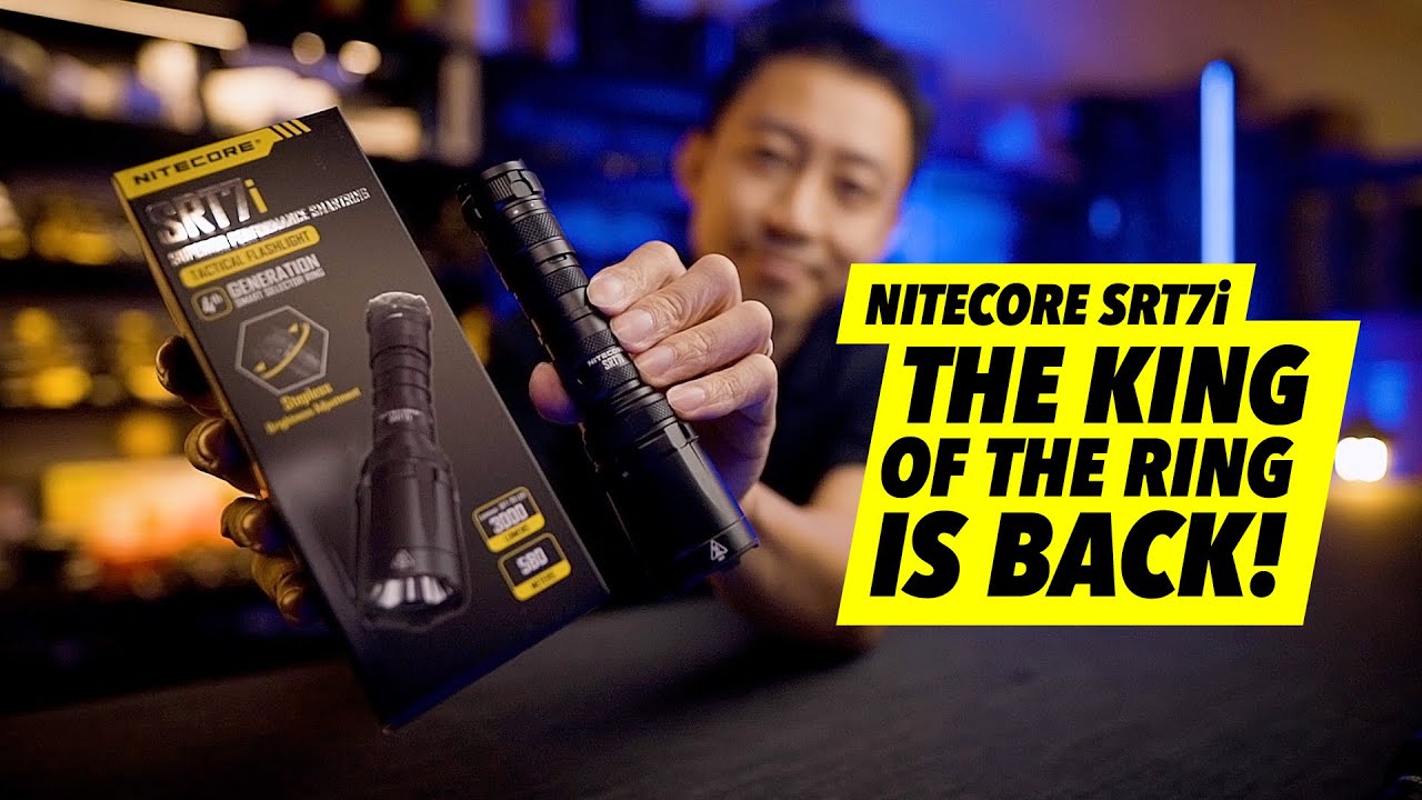 Король ринга вернулся, и это невероятно - Nitecore SRT7i (3000 люмен)