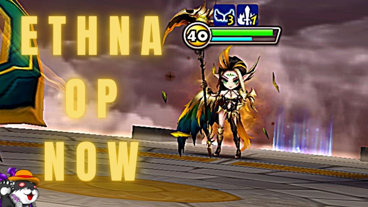 after buff ETHNA (Wind Hell Lady) RTA Summoners War