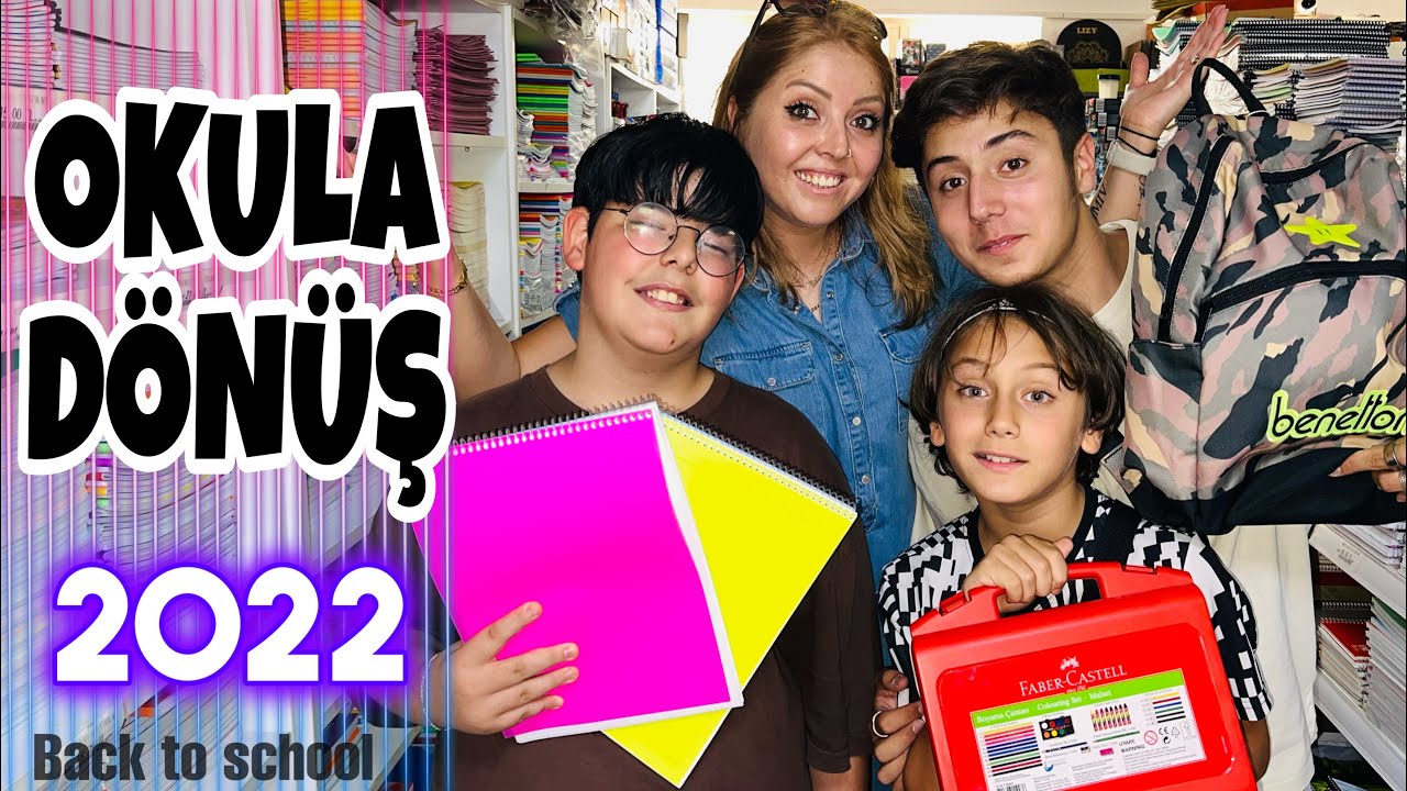 OKULA DÖNÜŞ | OKUL ALIŞVERİŞİ | KIRTASİYE ALIŞVERİŞİ 2022 | Back To School
