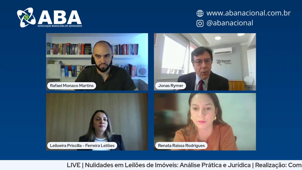LIVE | Nulidades em Leilões de Imóveis: Análise Prática e Jurídica
