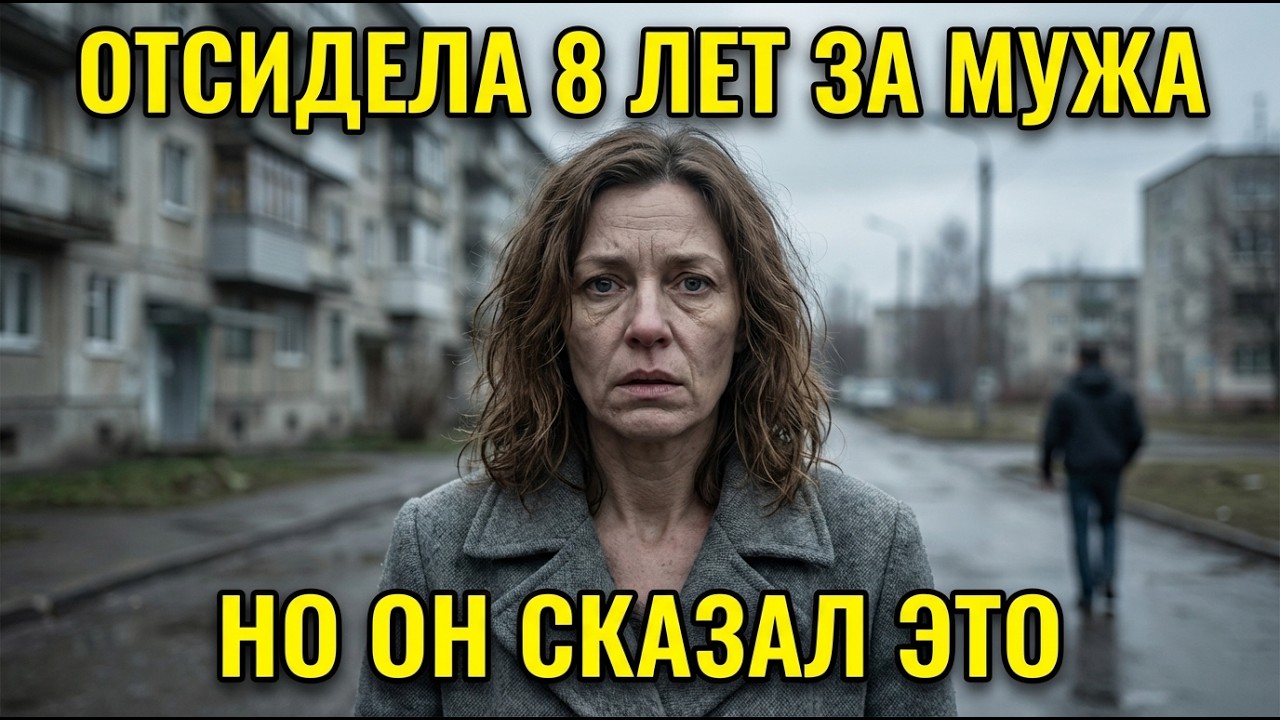 Её посадили за мужа. 8 лет молчала. А когда вернулась — он встретил её словами, от которых она