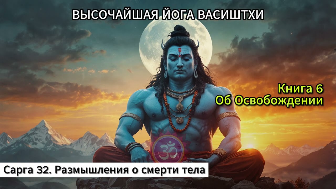 Йога Васиштха | Книга 6 - [Сарга 32/128] | Размышления о смерти тела | Аудиокнига в ролях